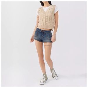 BDG Micro Carpenter Denim Shorts